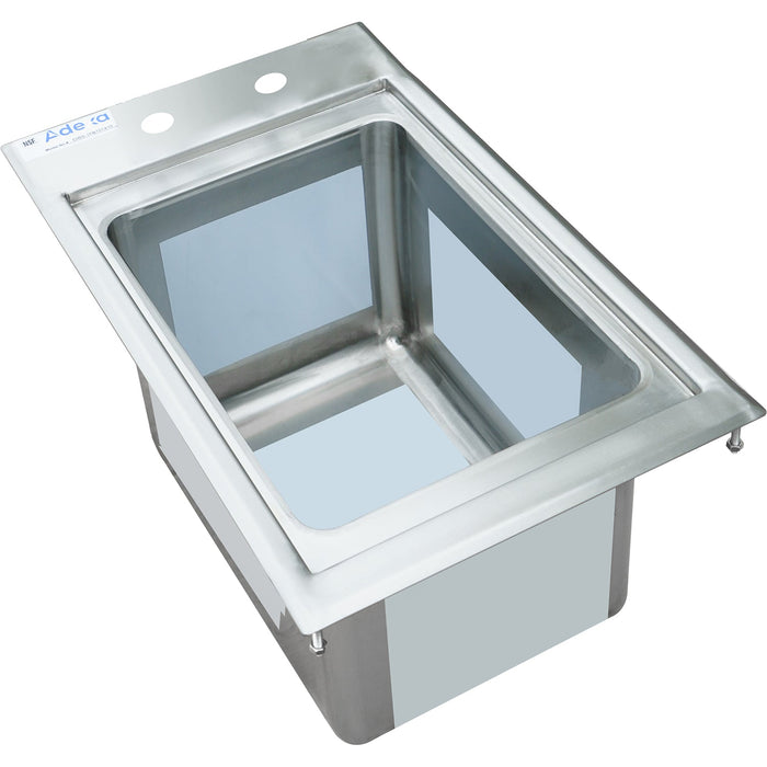 Drop-in Bar Sink 1 bowl Stainless steel |  DIBS1FB101410 Makfry