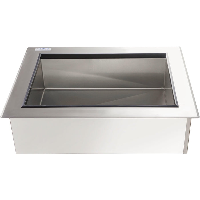 Drop In Food Well Ice Cooled Stainless Steel 2x Gn1/1 |  Diicfw22634 Makfry