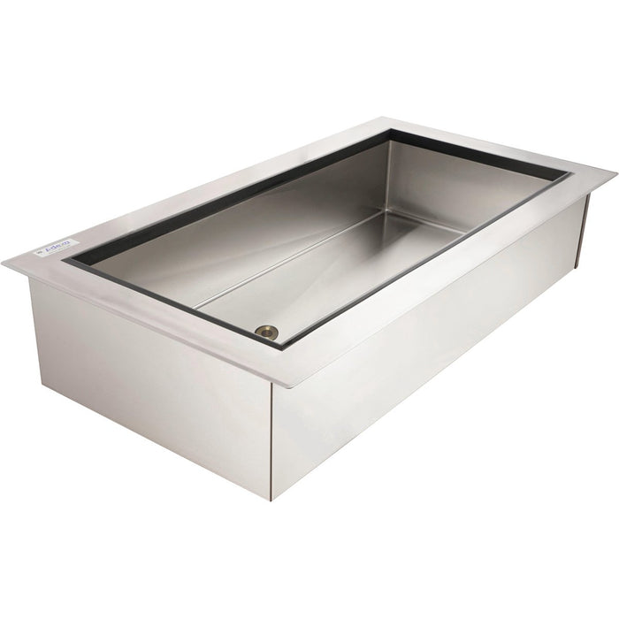 B GRADE Drop-in Food Well Ice cooled Stainless steel 3xGN1/1 |  DIICFW32649 B GRADE