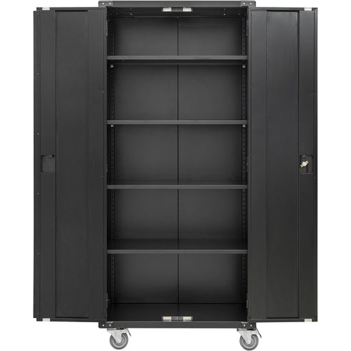 B GRADE Commercial Storage Cabinet with wheels Black 800x420x1820mm |  DL10 B GRADE Makfry