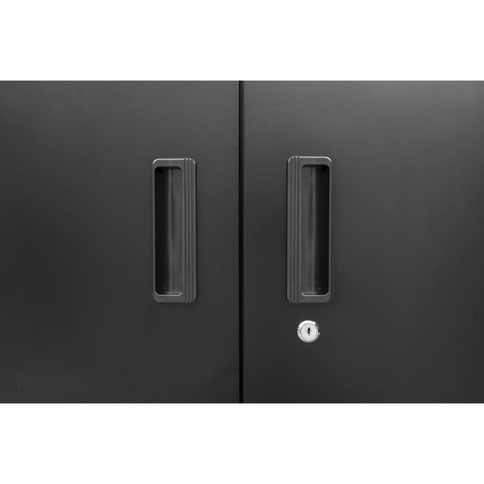 B GRADE Commercial Storage Cabinet with wheels Black 800x420x1820mm |  DL10 B GRADE Makfry