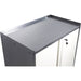 Commercial Storage Cabinet with wheels 2 Doors Grey Steel 770x460x900mm |  DL1 Makfry