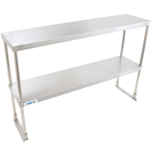 Double Tier Overshelf Stainless steel 1500x300x800mm |  DOS300X1500 Makfry