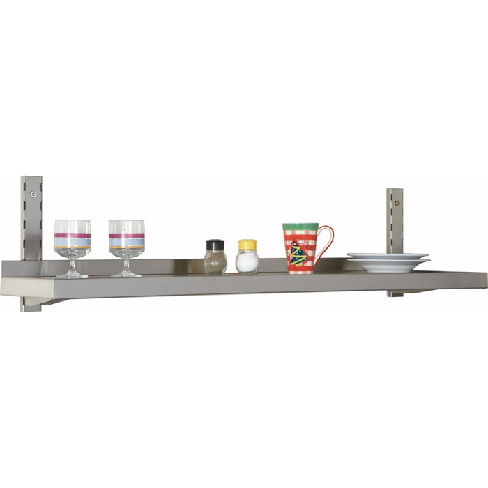 B GRADE Height Adjustabe Wall shelf 1 level 1200x400x350mm Stainless steel |  VWS1241 B GRADE