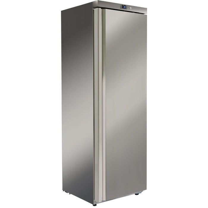 B GRADE Commercial Refrigerator Upright cabinet 320 litres Stainless steel Single door |  DR400SS B GRADE