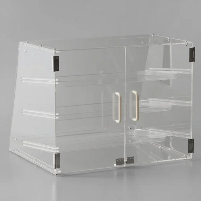 3 Tier Acrylic Bakery Display Case with Rear Doors |  DTBC10903