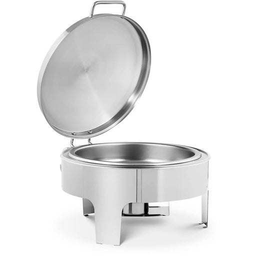 Hydraulic Chafing dish Round Stainless steel 6 litres |  DTC1115 Makfry