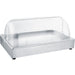 Stainless steel GN1/1 Food Display PP Cover 530x350x240mm |  DTC1131 Makfry