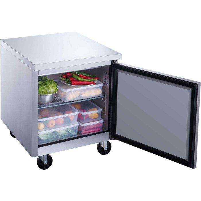 Professional Refrigerated Counter 1 Door Depth 800mm | Duc29 R Makfry