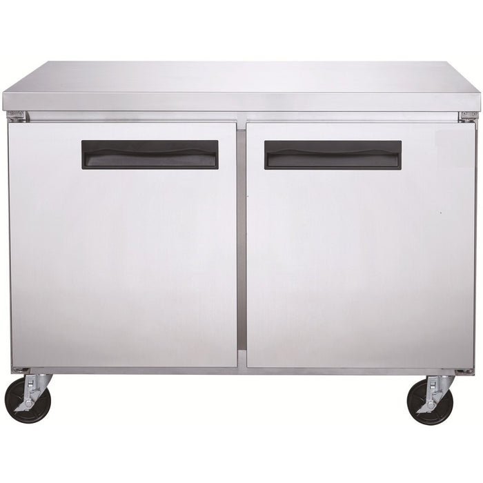 Professional Freezer Counter 2 doors Depth 800mm |  DUC60F