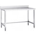 B GRADE Professional Work table Stainless steel No bottom shelf Upstand 1600x700x965mm |  DW7160 B GRADE Makfry