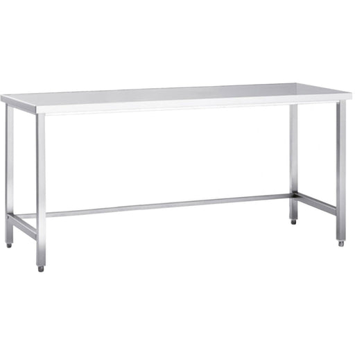 Professional Work Table Stainless Steel 1600x700x965mm | Dw7160 Wo Makfry