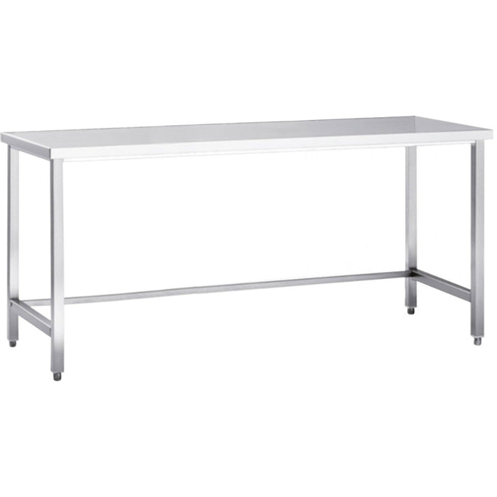 Professional Work Table Stainless Steel 1600x700x965mm | Dw7160 Wo Makfry