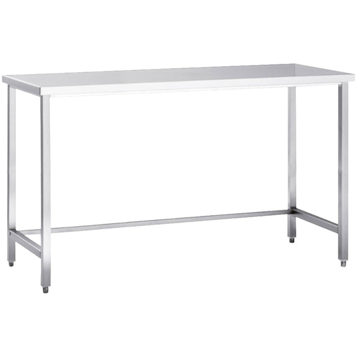 Professional Work Table Stainless Steel 1400x700x965mm | Dw7140 Wo Makfry