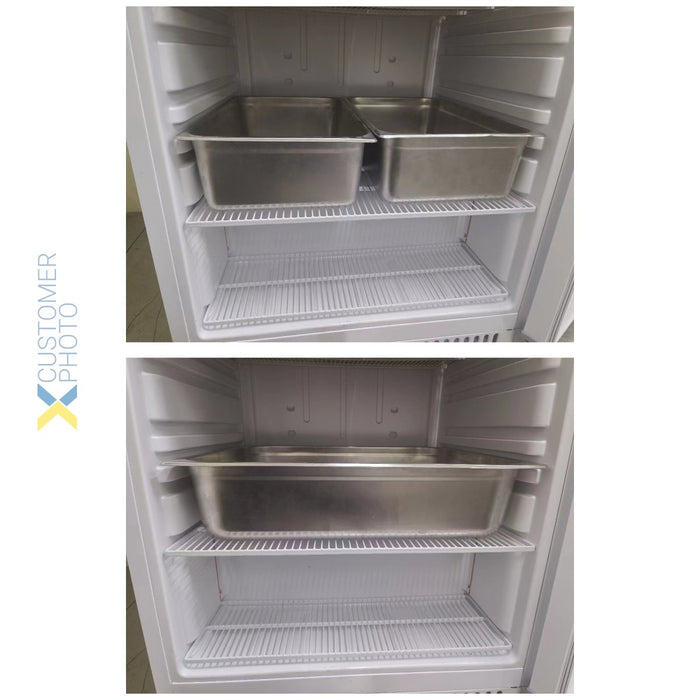 B GRADE 600lt Commercial Refrigerator Stainless steel Upright cabinet Single door |  DWR600SS B GRADE