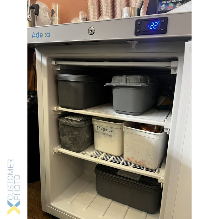 B Grade 200lt Commercial Refrigerator Undercounter Single Door White | Dwr200 W B Grade Makfry