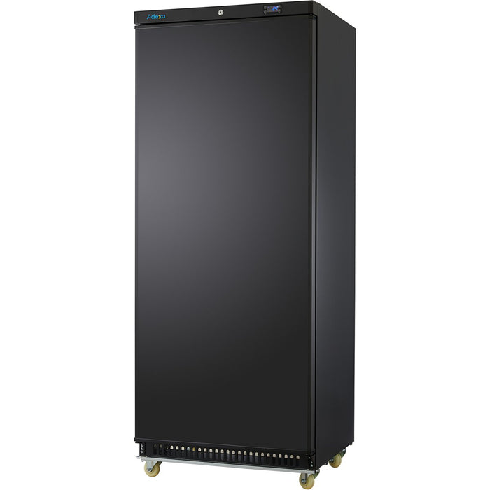 600lt Commercial Freezer Upright cabinet Black Single door |  DWF600BC