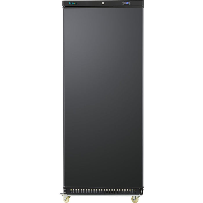 600lt Commercial Freezer Upright cabinet Black Single door |  DWF600BC