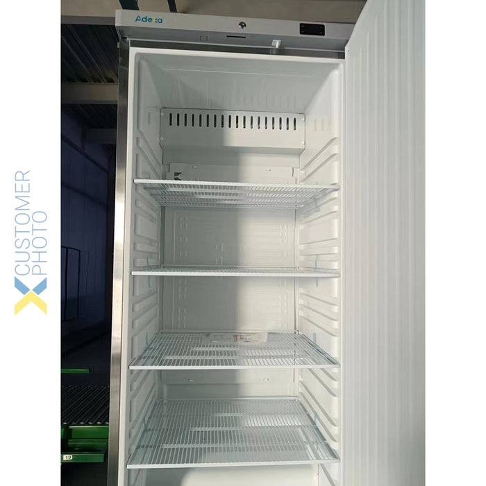 B GRADE 600lt Commercial Refrigerator Stainless steel Upright cabinet Single door |  DWR600SS B GRADE