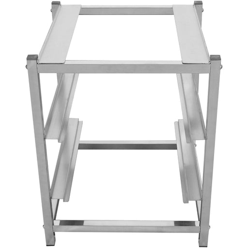 Dishwasher stand with 2 rack guides for dishwashers of Width 465-475mm & Depth 505-510mm |  DWS02M Makfry