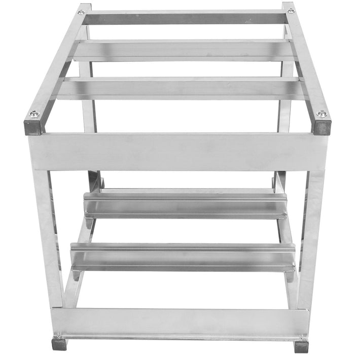 Dishwasher stand with 2 rack guides for dishwashers of Width 415-425mm & Depth 455-465mm |  DWS02S Makfry