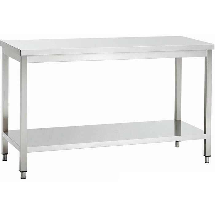 B GRADE Professional Work table Stainless steel Bottom shelf 1000x600x900mm |  THATS106 B GRADE