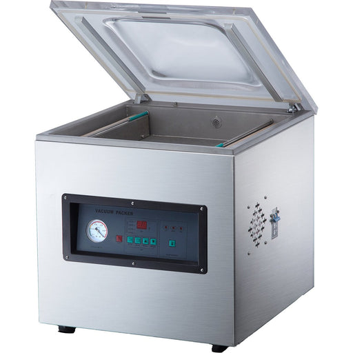 Chamber Vacuum Machine Double Seal Bar 20m³/Hour Table Top 400mm | Dz400 Makfry
