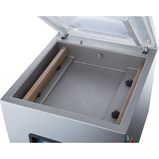 Chamber Vacuum Machine Double Seal Bar 20m³/Hour Table Top 400mm | Dz400 E Makfry