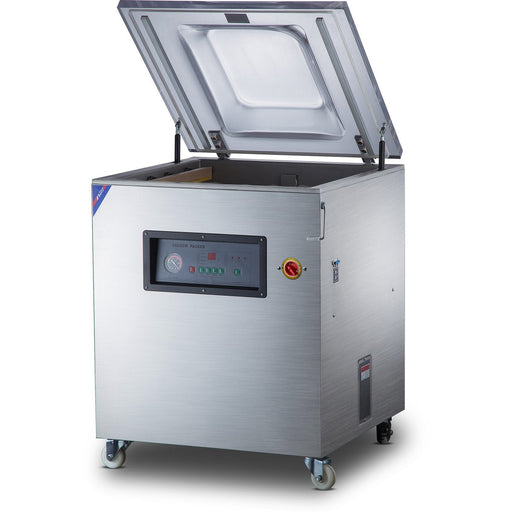 Chamber Vacuum Machine Double Seal Bar 40m³/Hour Freestanding 600mm | Dzq600 B Makfry