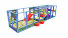 Indoor Soft Play Area & Soft Playground With Jungle Theme - 8000x2000x2000mm IQPARK