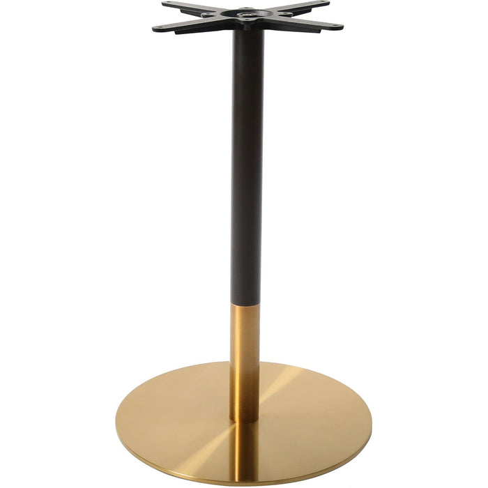 Black & Gold Table base Round Ø430mm Standard height |  E012 Makfry