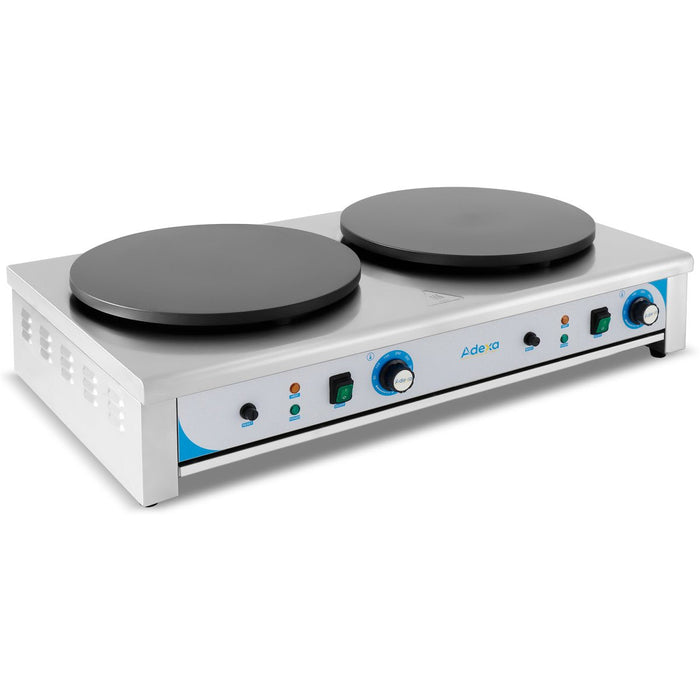 Commercial Crepe Maker Double 2x400mm |  EC2 Makfry