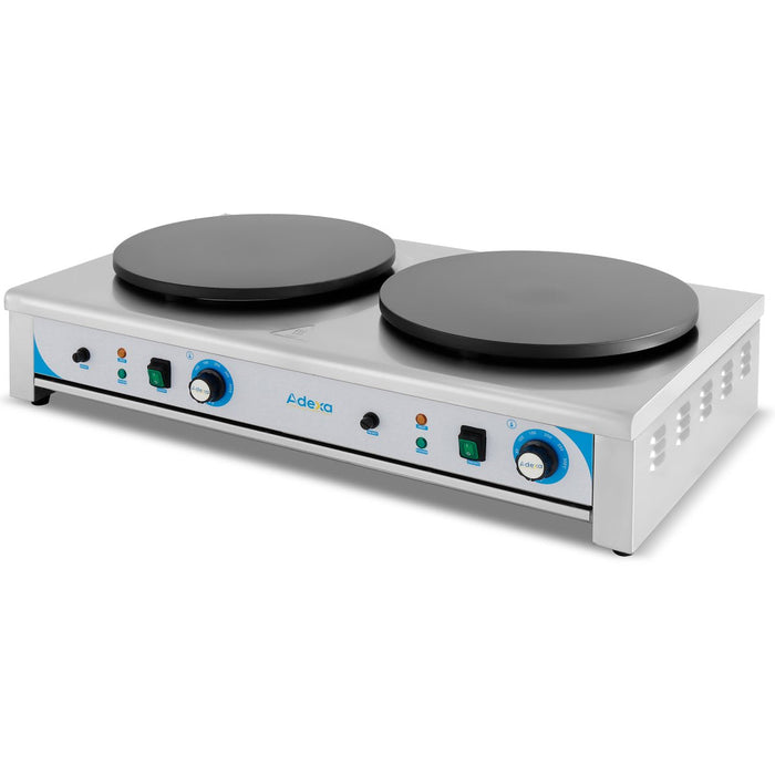 Commercial Crepe Maker Double 2x400mm |  EC2 Makfry