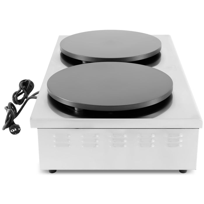 Commercial Crepe Maker Double 2x400mm |  EC2 Makfry