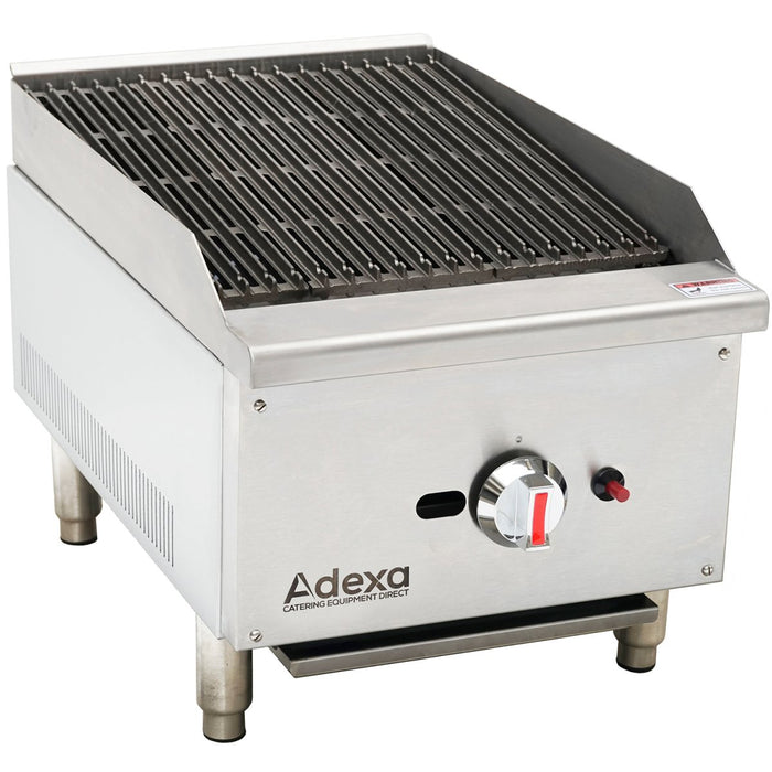Professional Natural Gas Chargrill 1 burner 7.5kW |  ECB16S