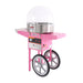 Candy Floss Machine With Cart 60pcs/Hr 730mm | Hec04 C Makfry