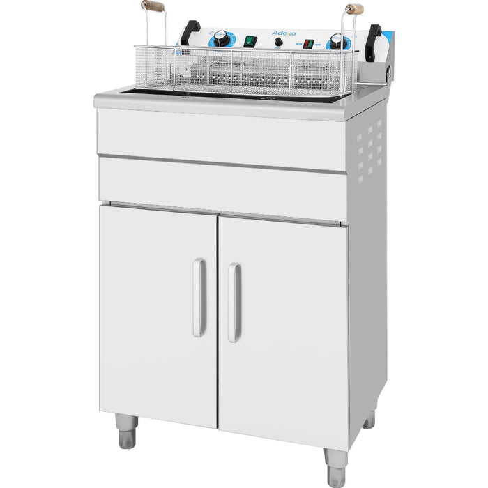 B Grade Commercial Deep Fat Fryer 20 Litres 3k W Free Standing | Maref201 S B Grade Makfry