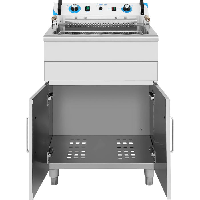 B Grade Commercial Deep Fat Fryer 20 Litres 3k W Free Standing | Maref201 S B Grade Makfry