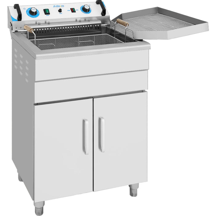B Grade Commercial Deep Fat Fryer 20 Litres 3k W Free Standing | Maref201 S B Grade Makfry