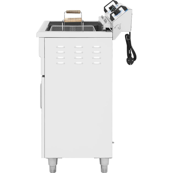 B Grade Commercial Deep Fat Fryer 20 Litres 3k W Free Standing | Maref201 S B Grade Makfry