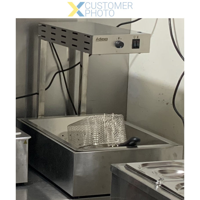 Commercial Food Warmer & Chip Scuttle|  EFFS01B Makfry