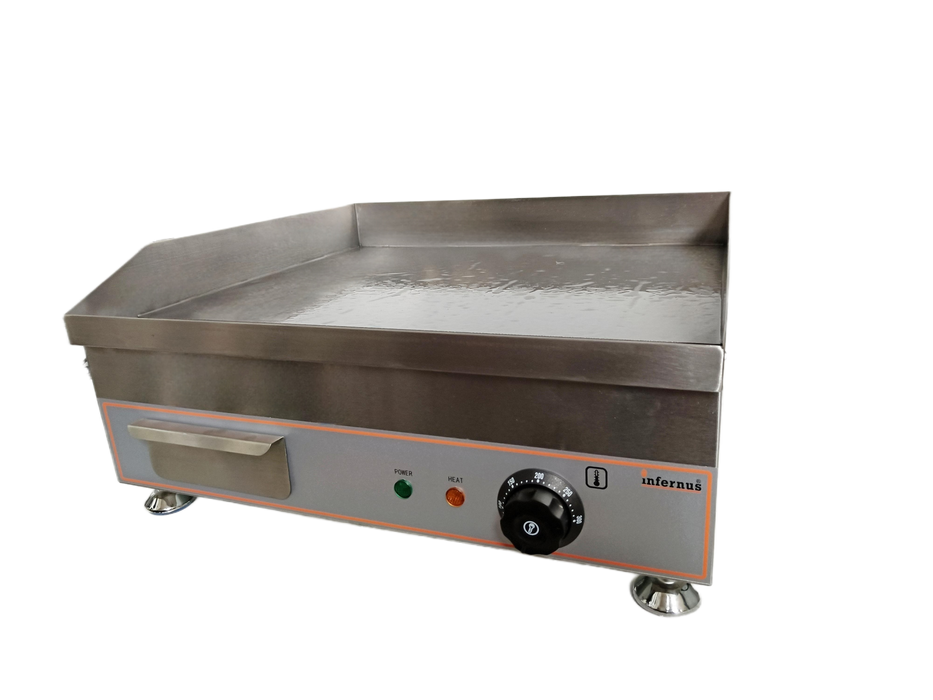 Infernus Chrome Plate Electric Griddle - 50cm/20" Canmac Catering Equipment