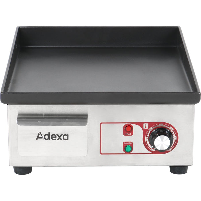 Commercial Griddle Smooth 360x380mm Enamelled plate 1.5kW Electric |  EG3638