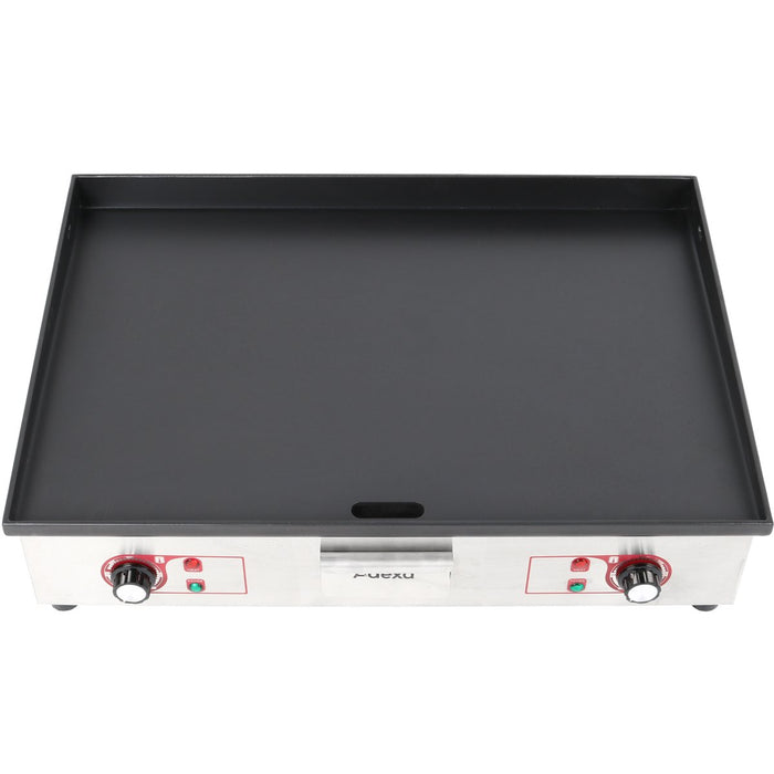 Commercial Griddle Smooth 730x500mm Enamelled plate 3kW Electric |  EG7350