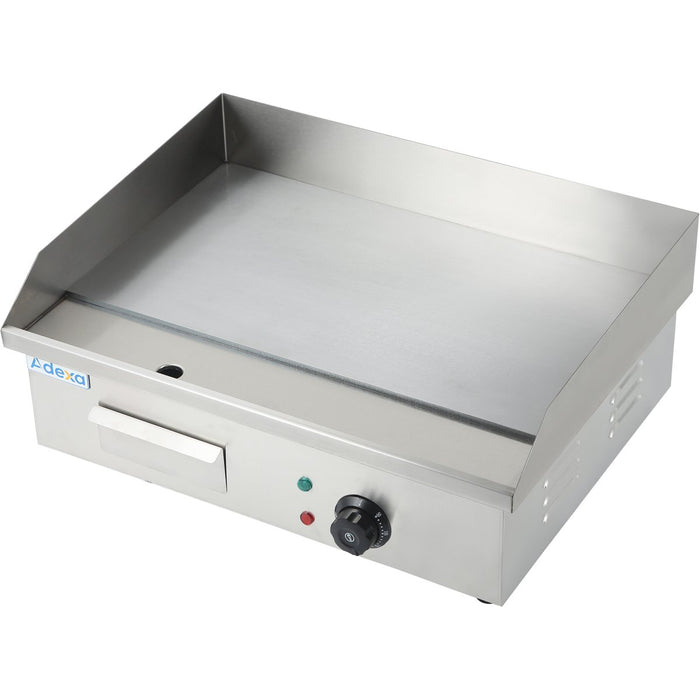 Commercial Griddle Smooth 540x400x200mm 3kW Electric |  EG818B