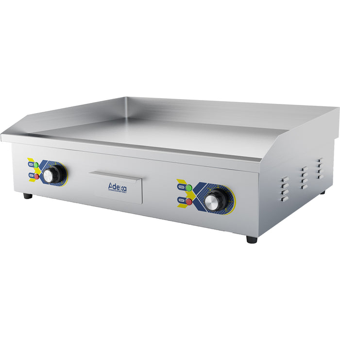 B GRADE Commercial Griddle Smooth 730x550x240mm 4.4kW Electric |  EG8201 B GRADE