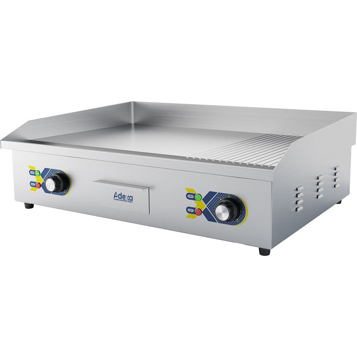 Commercial Griddle Smooth/Ribbed 730x550x240mm 4.4kW Electric |  EG8202