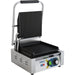 Heavy Duty Panini Contact grill Single Ribbed/Smooth |  EGD10B Makfry