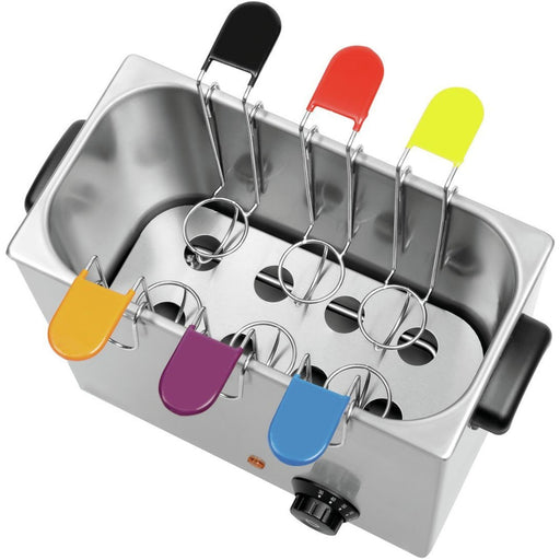 Commercial Egg Boiler Stainless Steel 6 Holders | Egg Makfry