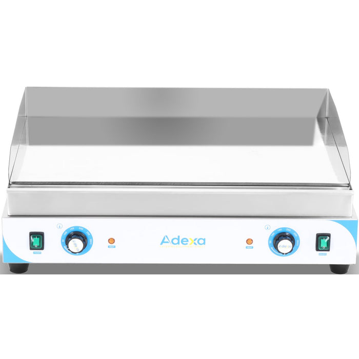 Commercial Griddle Smooth 720x460x260mm Chromed plate 4.4kW Electric |  EGN750D